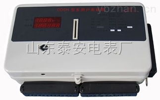射頻卡多用戶電表 山東泰安電表廠的智能化解決方案